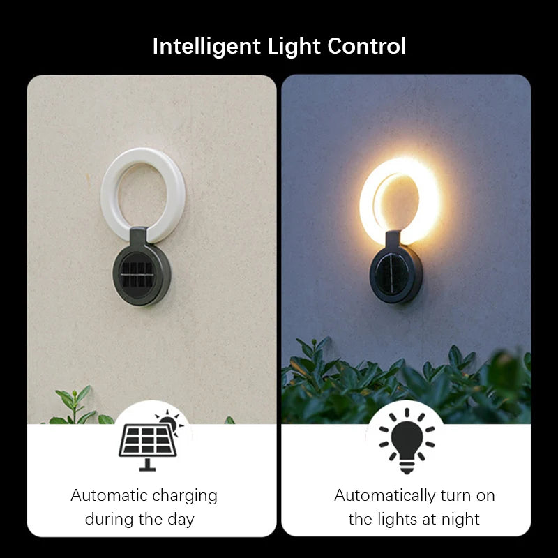 Smart Solar Light Control System with Auto On/Off