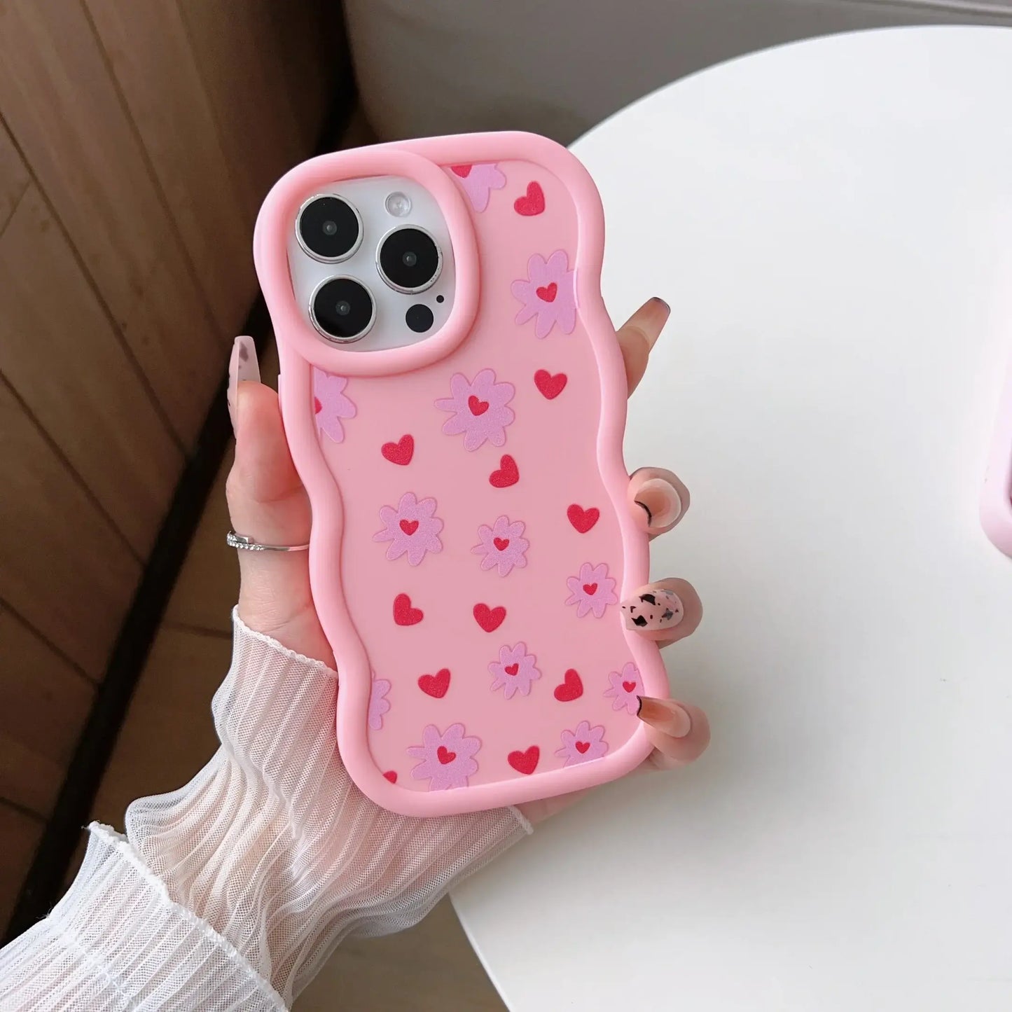 Love Sunflower iPhone 16 Fast Charger Case Set