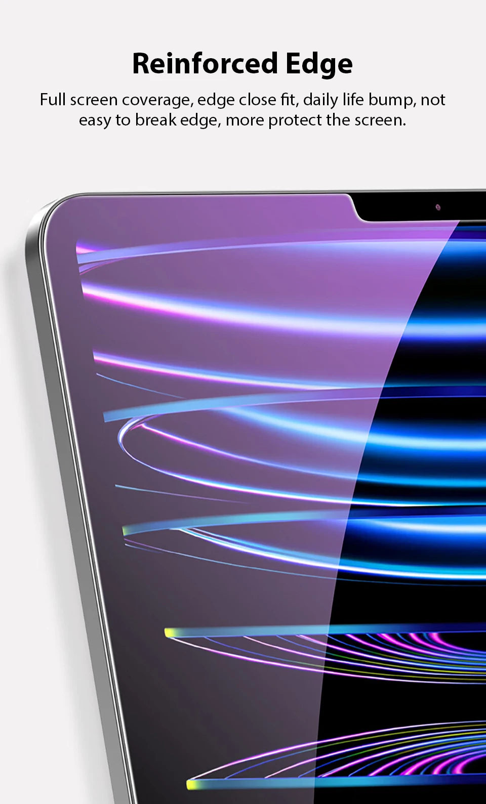 Game Falcon Tempered Glass Screen Protector for iPad Pro & Air