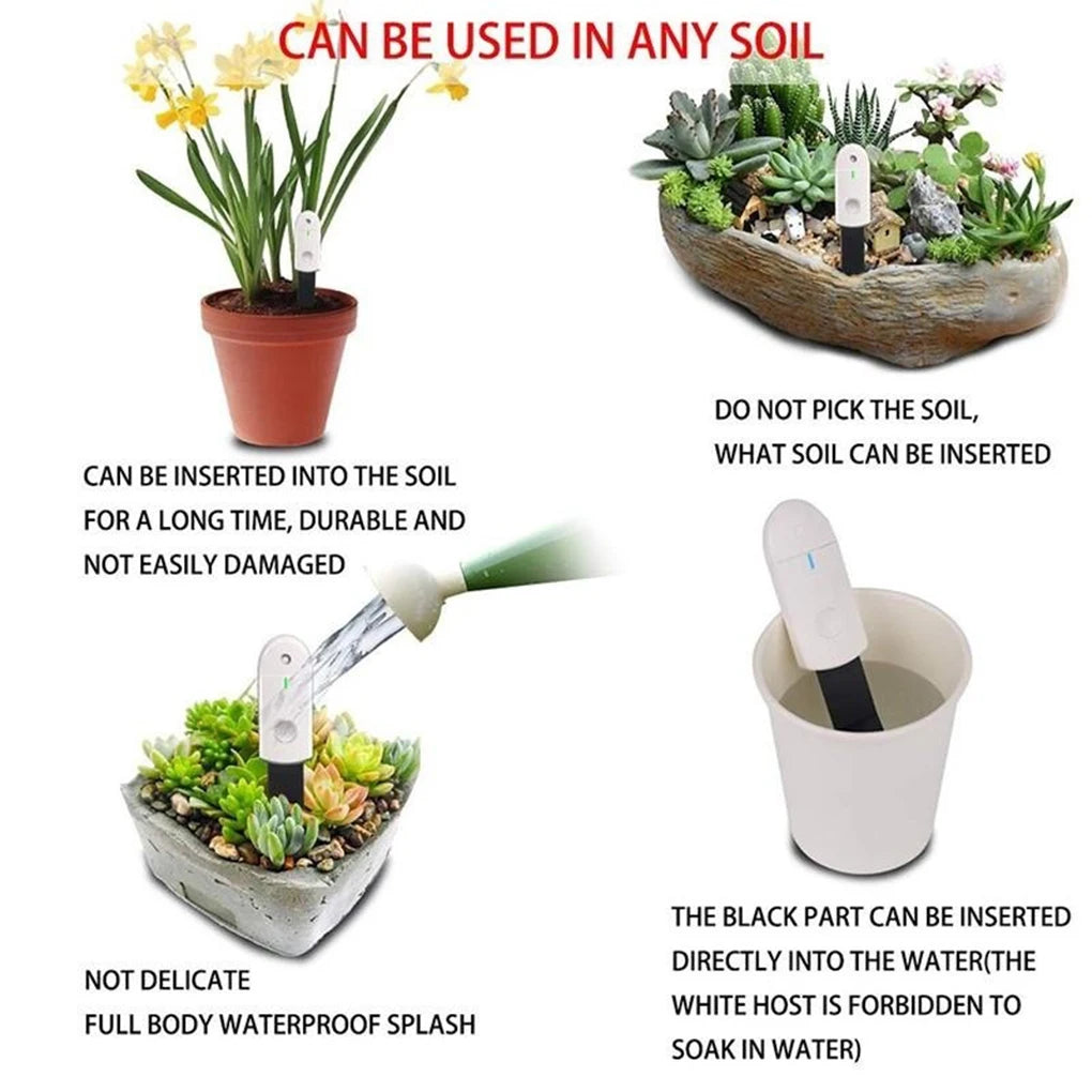 Smart Soil Moisture Meter for Garden Plant Care