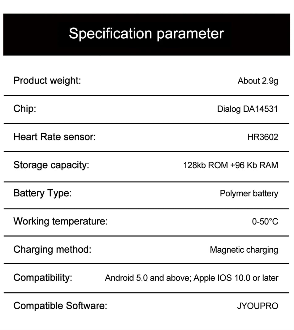 ChiBear 5ATM Waterproof Smart Ring - Track Health Effortlessly
