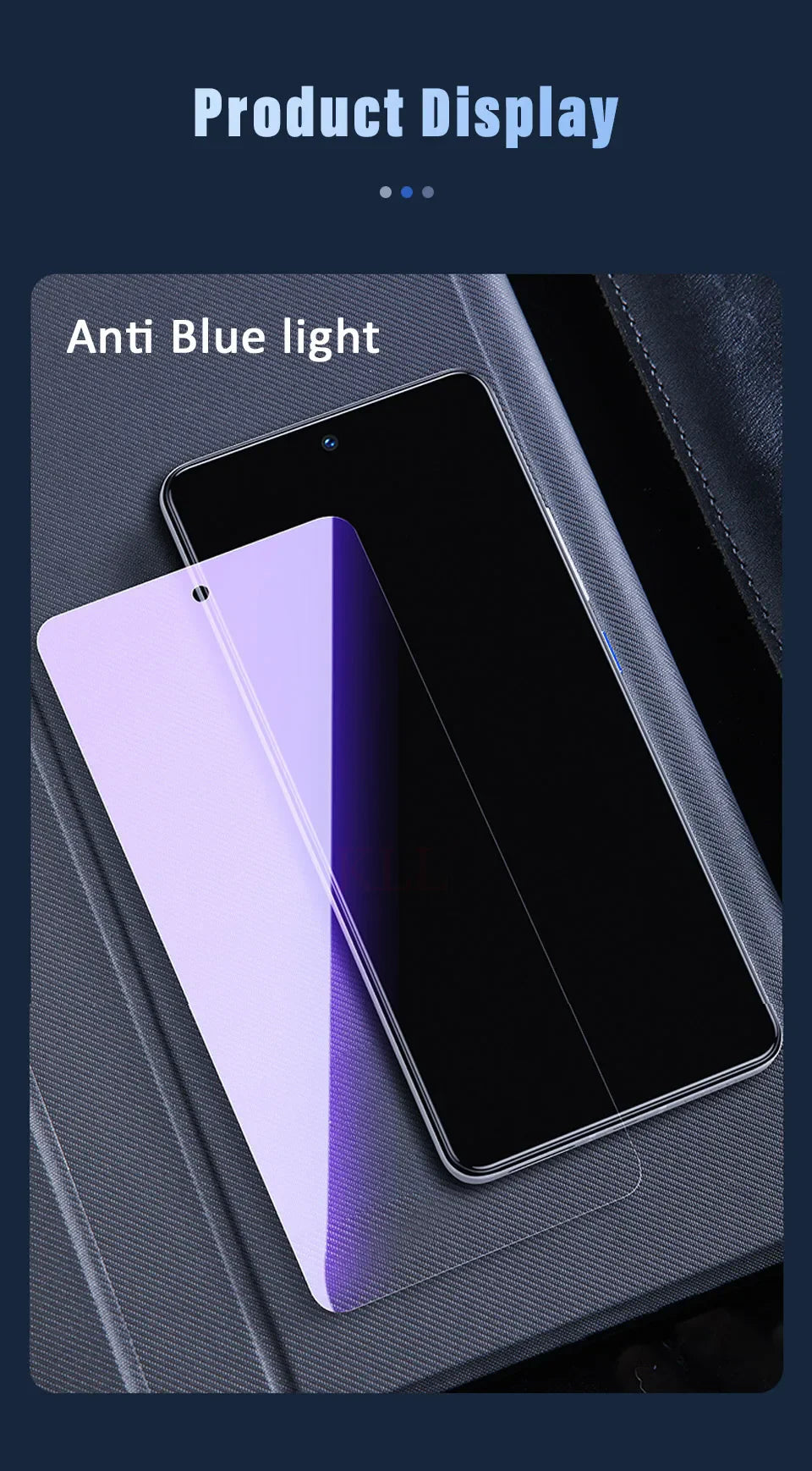 KLL Anti Blue Light Tempered Glass Screen Protector for Motorola G Series