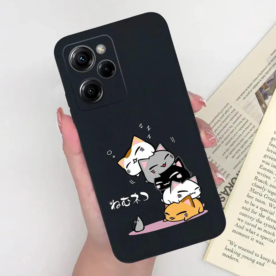 Trendy Silicone Phone Case For Xiaomi Poco X5 Pro 5G