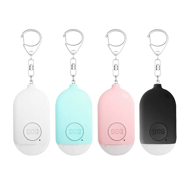 NoEnName Emergency SOS Personal Alarm Keychain - 130dB Alert