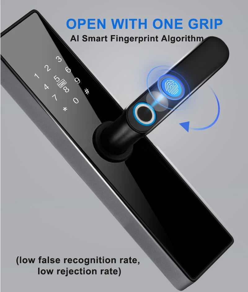 RAYKUBE Tuya Wifi Smart Lock H4 - Keyless Access Solution