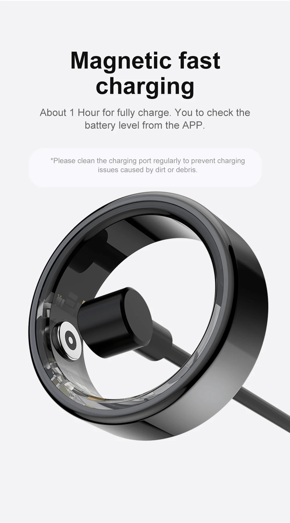 COLMI R02 Smart Ring - Waterproof Health Monitor & Tracker