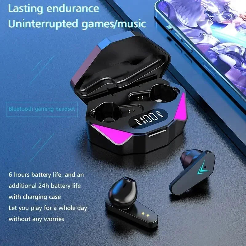 X15 TWS Wireless Bluetooth Headset with LED Display