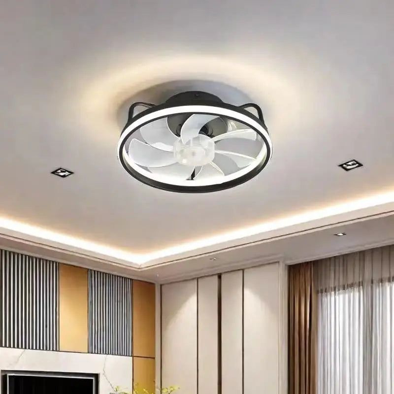 XCLuuHY 55W Modern Ceiling Fan With Light & Remote Control