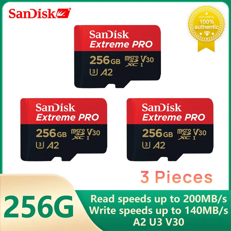SanDisk Extreme PRO Micro SD Card 200MB/s for 4K Video