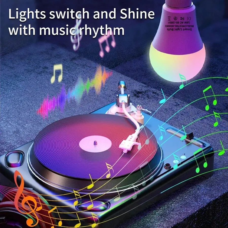Smart RGB LED Bulb E27 - Tuya App Controlled