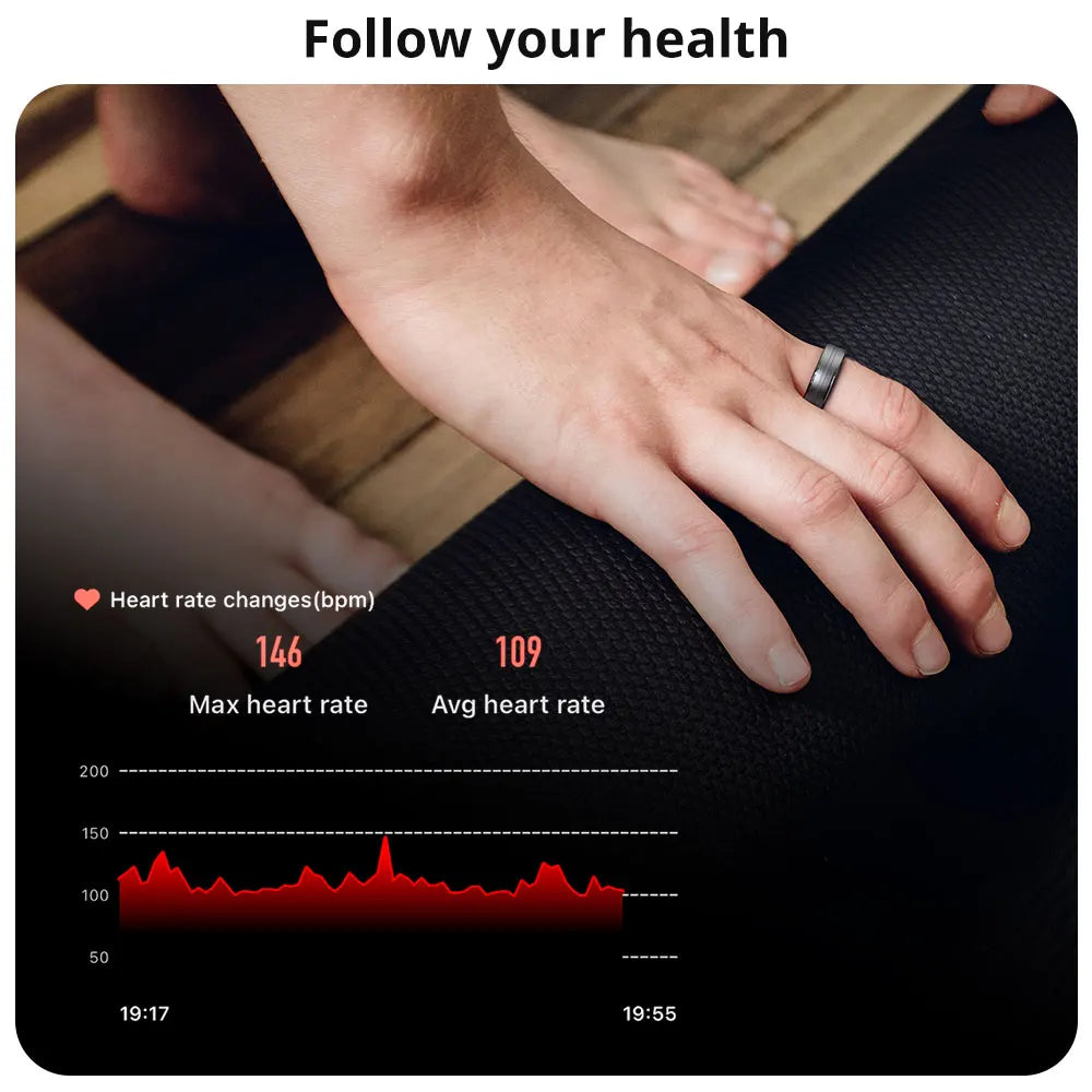 COLMI R06 Smart Ring - Heart Rate & Oxygen Monitor