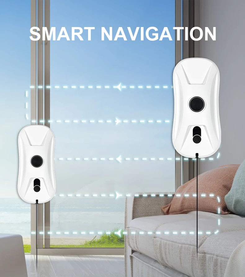 Nieuw in Automatische Robotraamreinigingsmachine Slim Huis Vacuüm