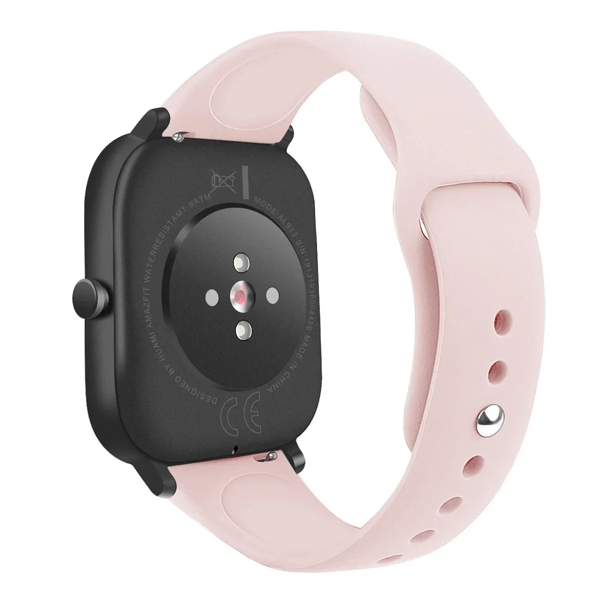 PEO 20mm/22mm silikonklokkerem for Amazfit GTS/GTR - Unisex erstatningsbånd