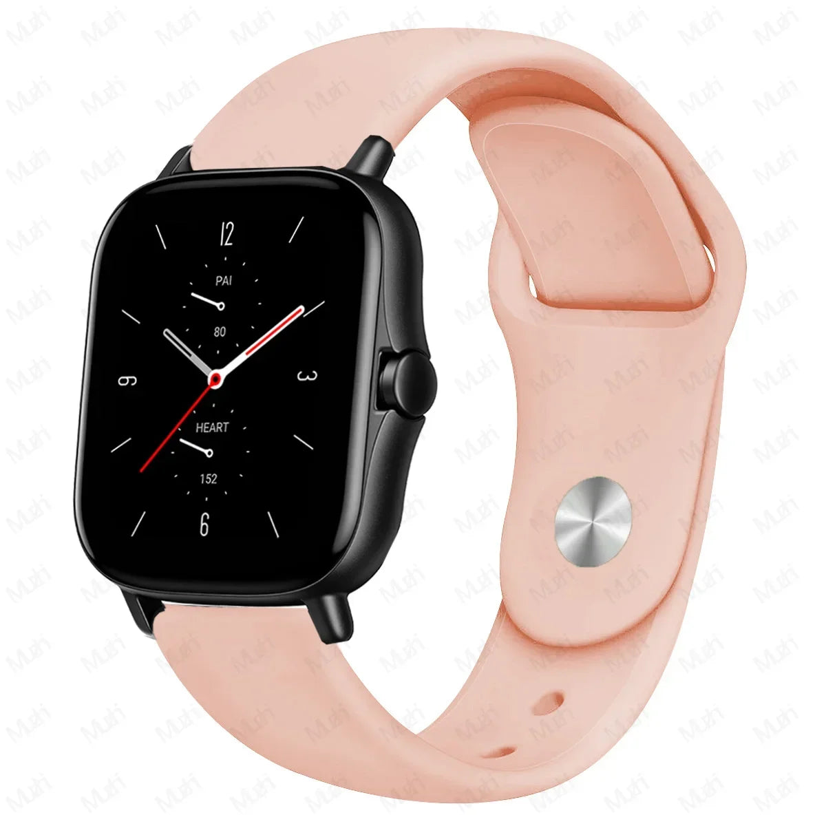 PEO 20mm/22mm silikonklokkerem for Amazfit GTS/GTR - Unisex erstatningsbånd