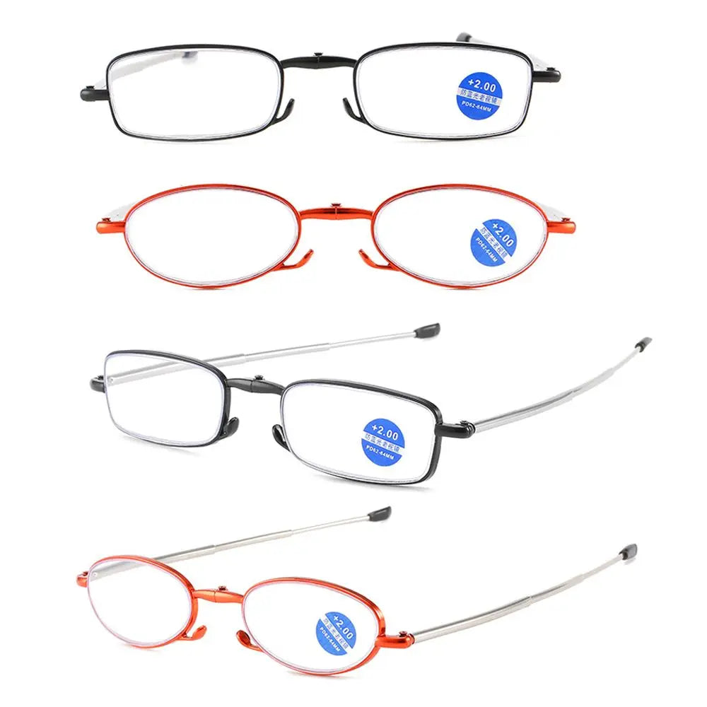 KLASSNUM Folding Anti Blue Light Reading Glasses - Stylish & Portable