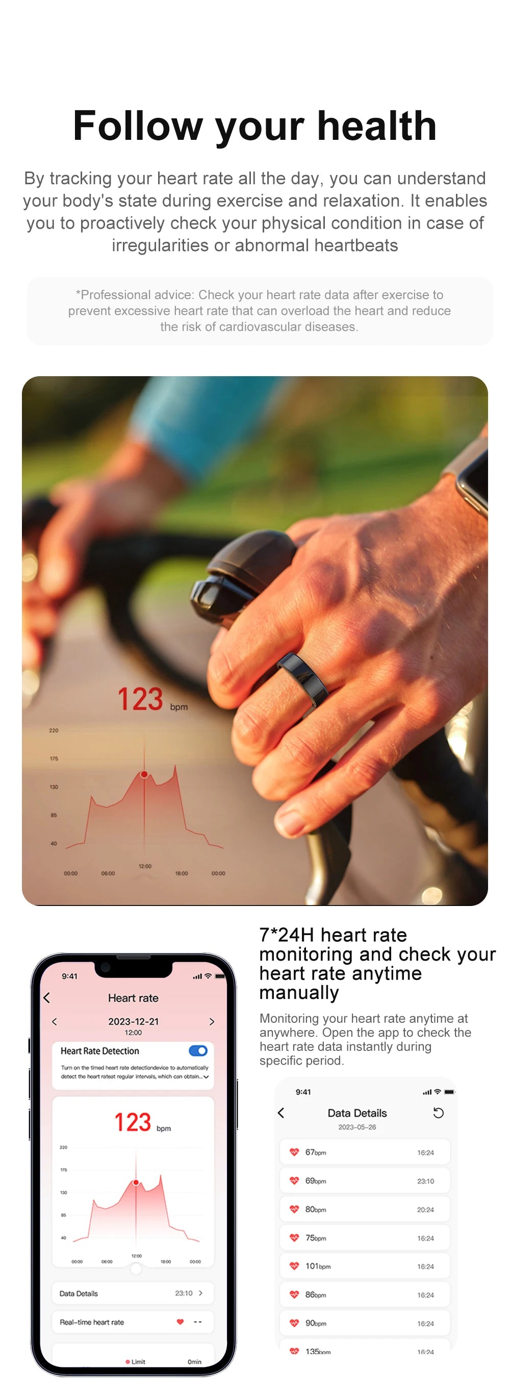 COLMI R02 Smart Ring - Waterproof Health Monitor & Tracker