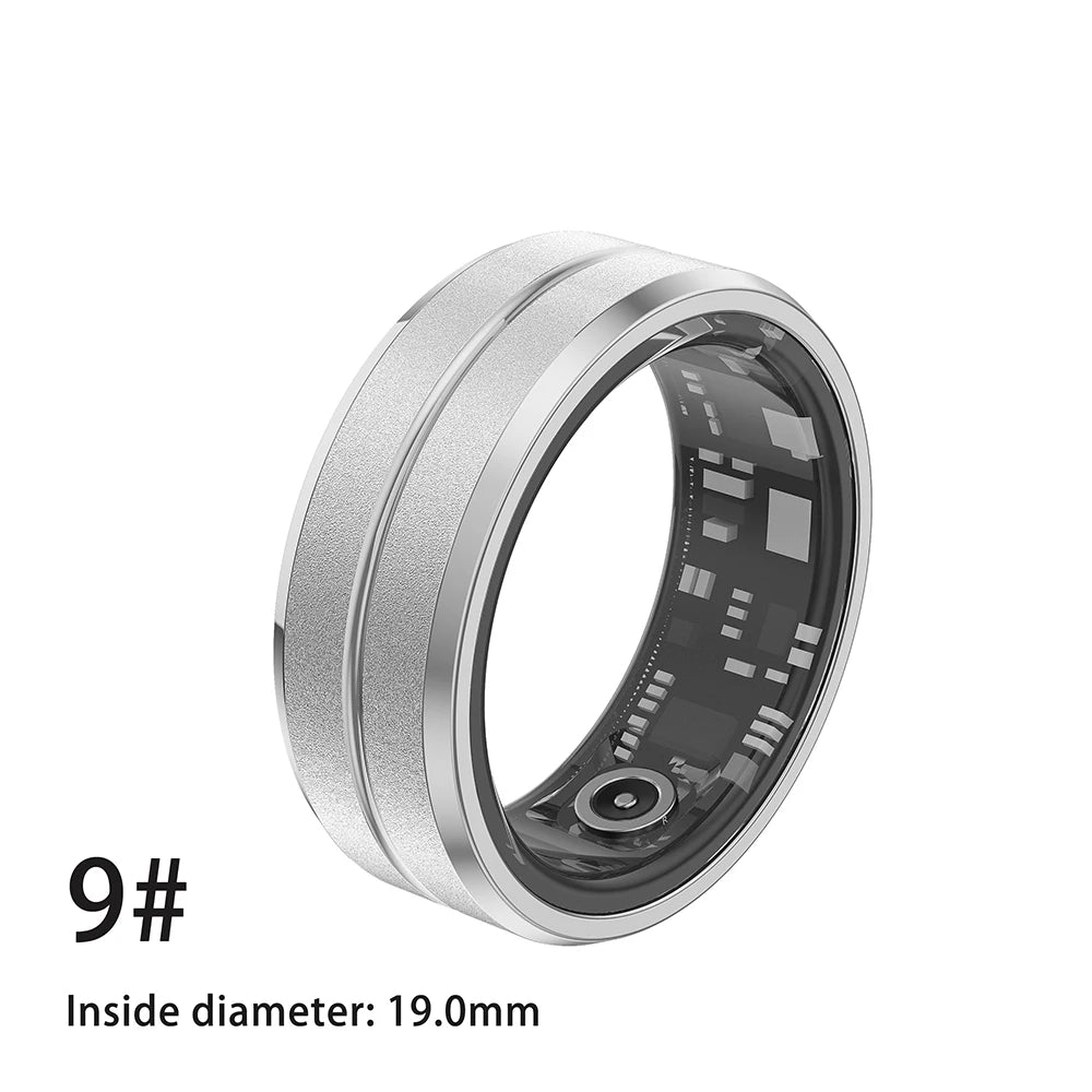 MISIRUN 2024 Smart Ring - Hjerte- og oksygenmonitor