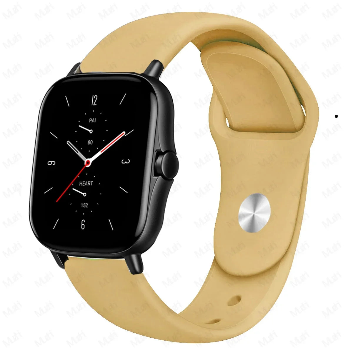 PEO 20mm/22mm silikonklokkerem for Amazfit GTS/GTR - Unisex erstatningsbånd