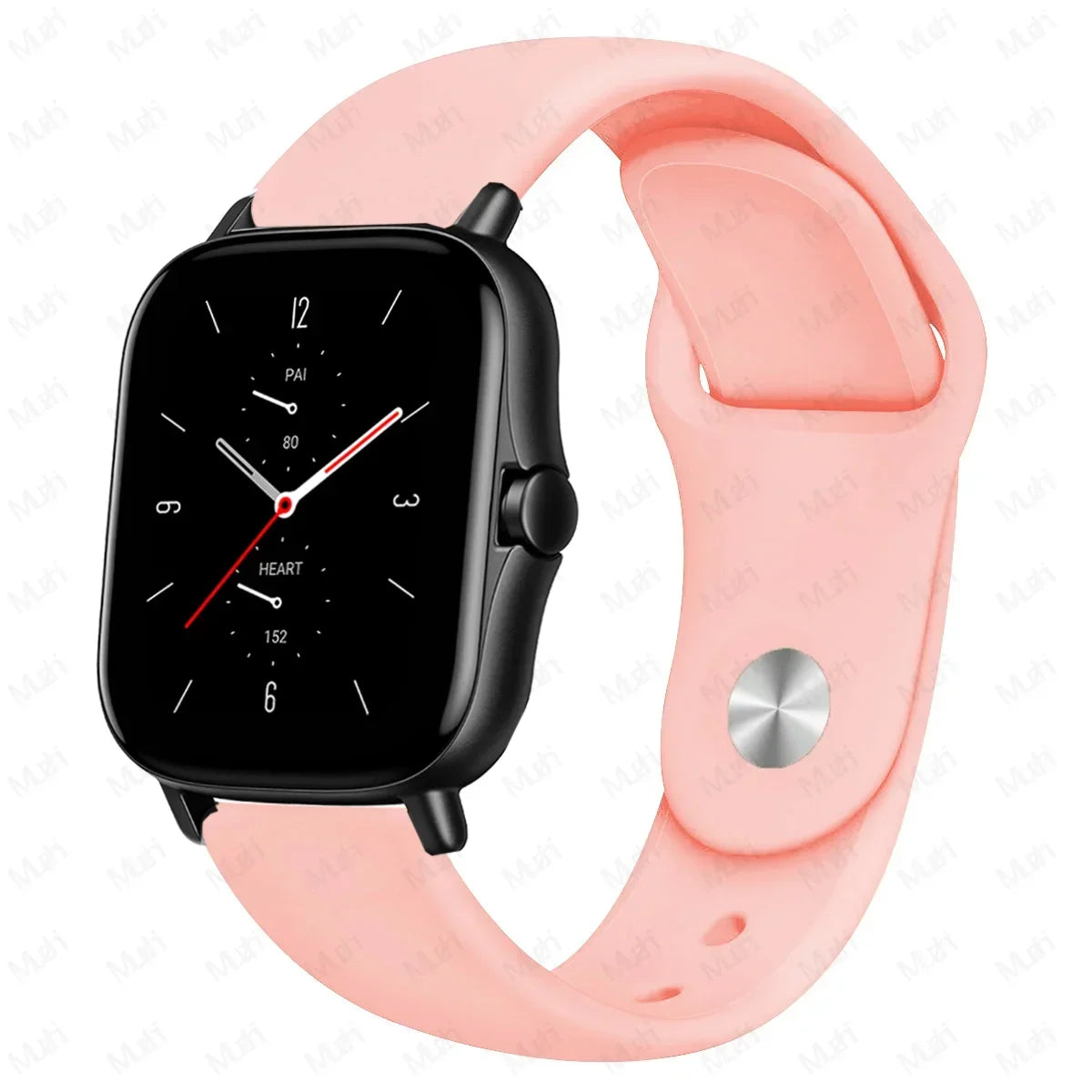 PEO 20mm/22mm silikonklokkerem for Amazfit GTS/GTR - Unisex erstatningsbånd