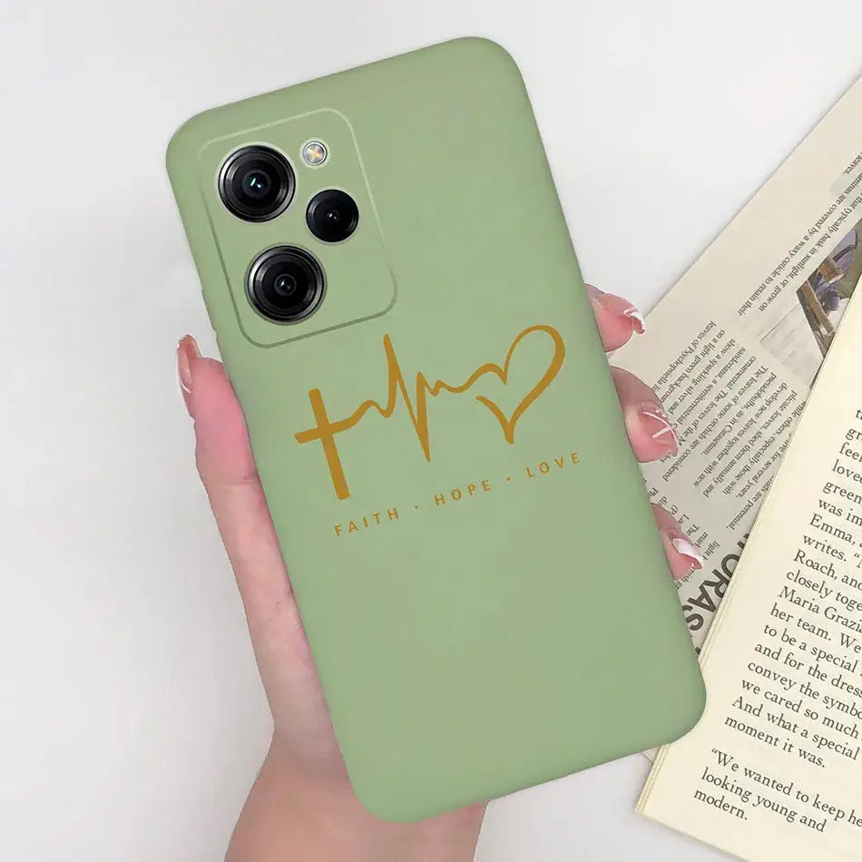 Trendy Silicone Phone Case For Xiaomi Poco X5 Pro 5G