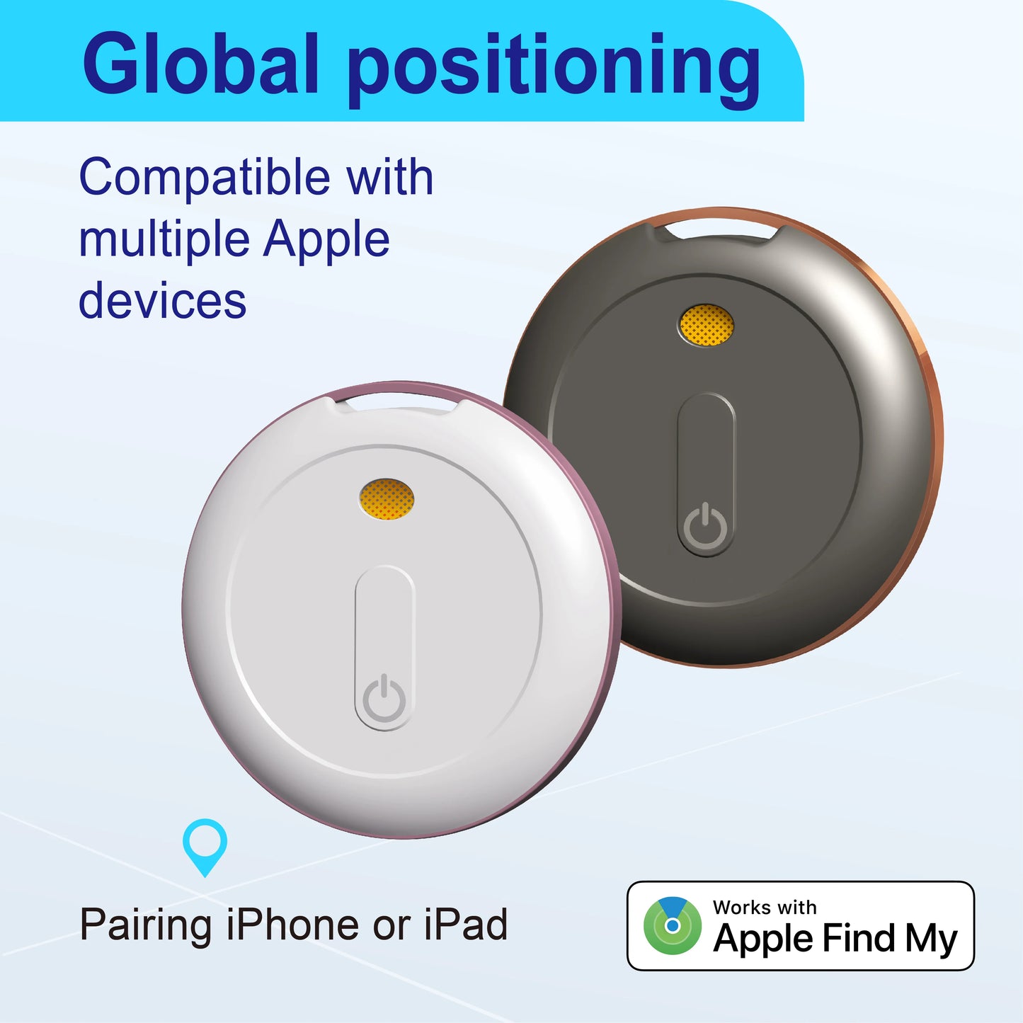 NoEnName Mini Bluetooth GPS Tracker - Uanstrengt lokalisering