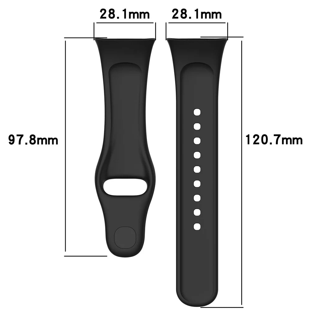 Original Silicone Watch Band for Redmi 3 - Waterproof & Durable