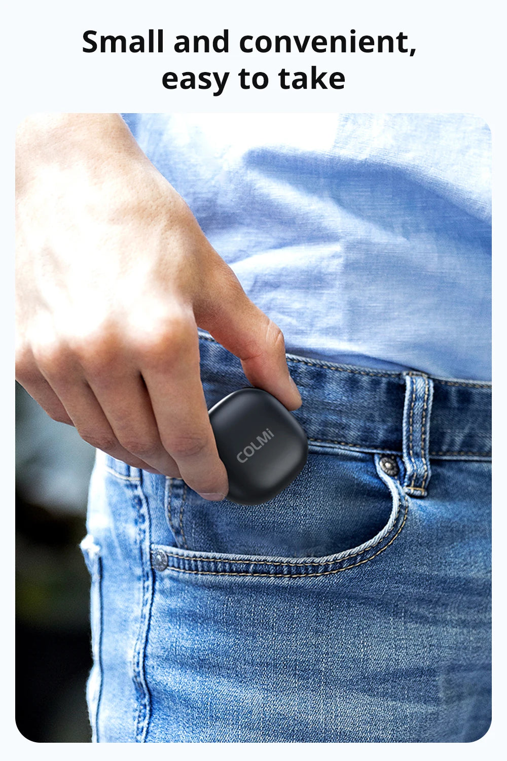 COLMI R03 Smart Ring - 5ATM Waterproof Fitness Tracker