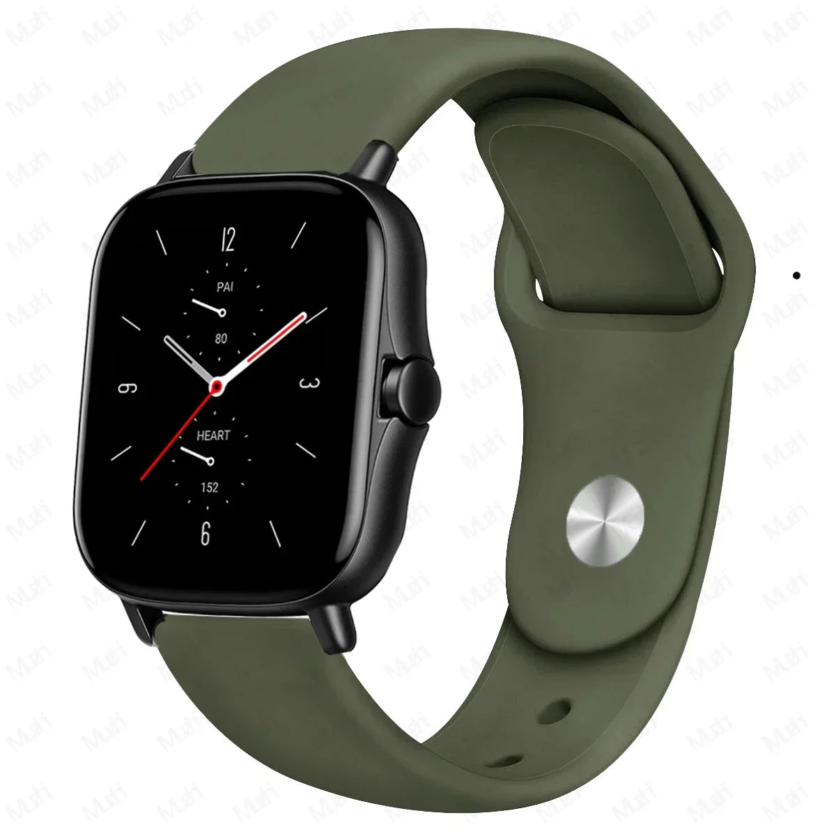 PEO 20mm/22mm silikonklokkerem for Amazfit GTS/GTR - Unisex erstatningsbånd