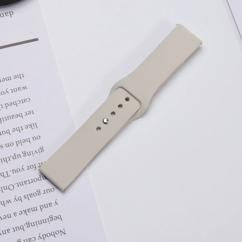 PEO 20mm/22mm silikonklokkerem for Amazfit GTS/GTR - Unisex erstatningsbånd