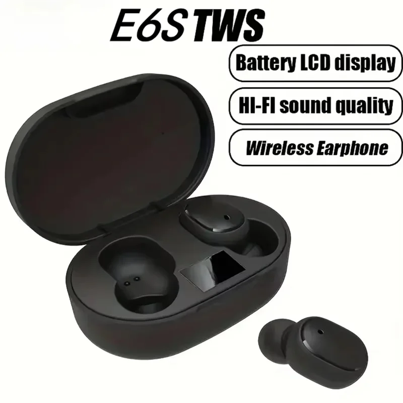 DAMORE TWS E6S Wireless Bluetooth Earphones with Noise Canceling