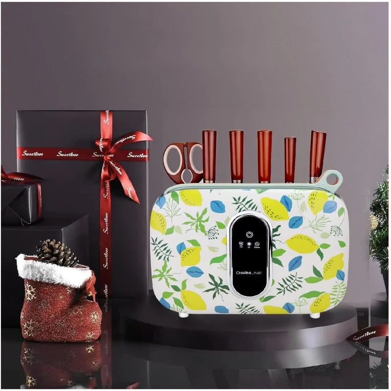 Charmline Smart Cutting Board Set with Knife Holder