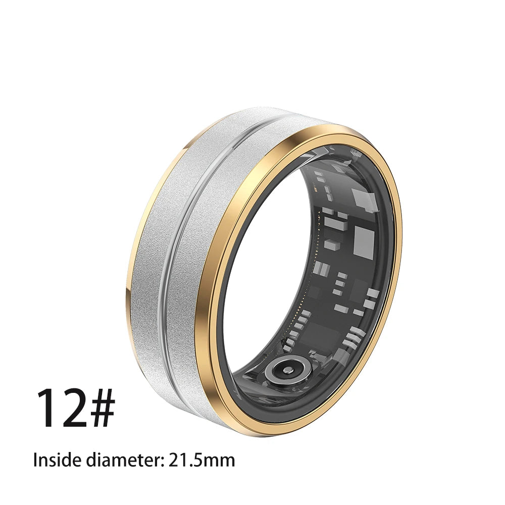 MISIRUN 2024 Smart Ring - Hjerte- og oksygenmonitor