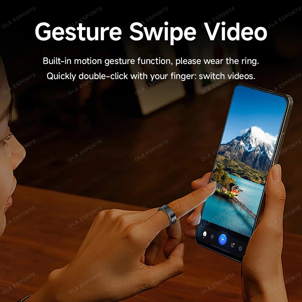 Xiaomi Smart Ring - Waterproof Health Monitor with Gesture Control