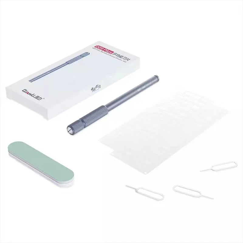 Set di coltelli per la rimozione della colla per CPU IC QIANLI per riparazioni di precisione