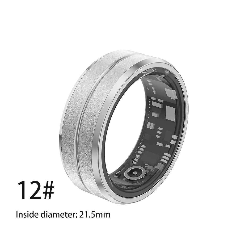 MISIRUN 2024 Smart Ring - Hjerte- og oksygenmonitor