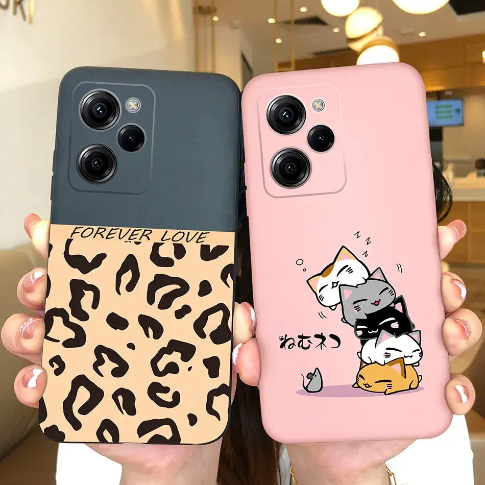 Trendy Silicone Phone Case For Xiaomi Poco X5 Pro 5G