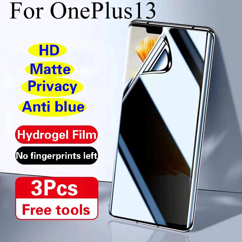 Pellicola protettiva per la privacy OnePlus 13 - Pellicola idrogel antiriflesso