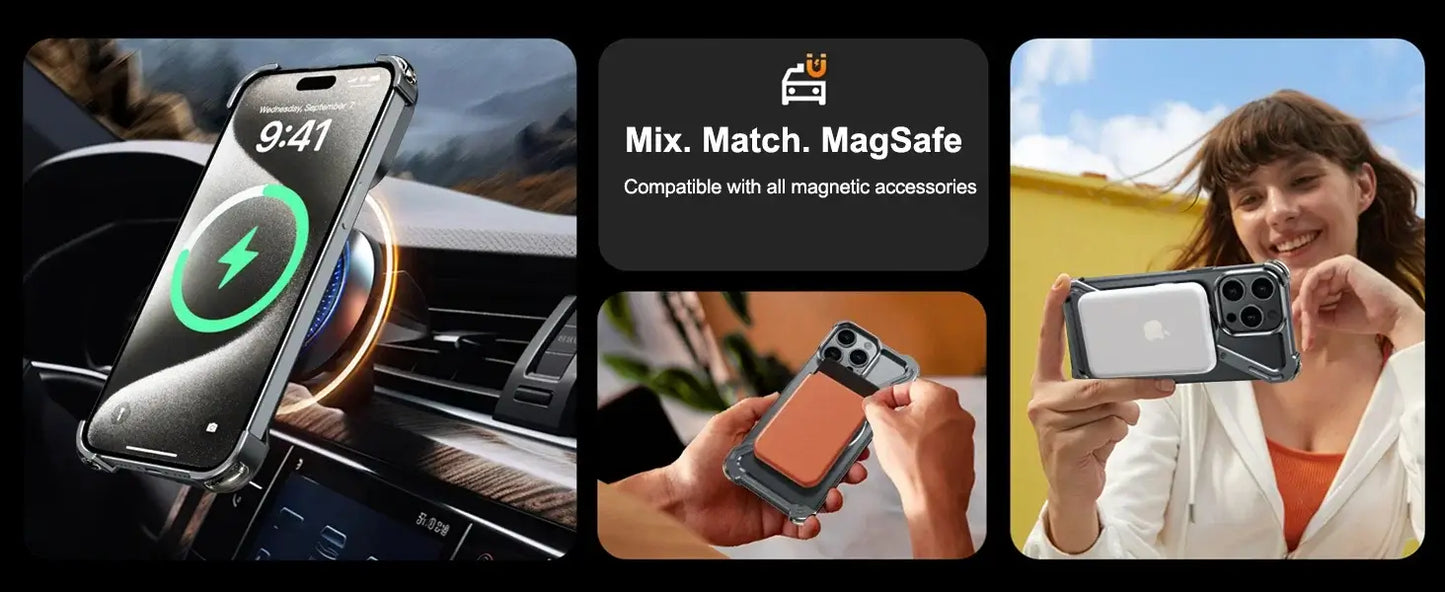 Oatsbasf MagSafe Slim Case for iPhone 16 Pro Max Protection
