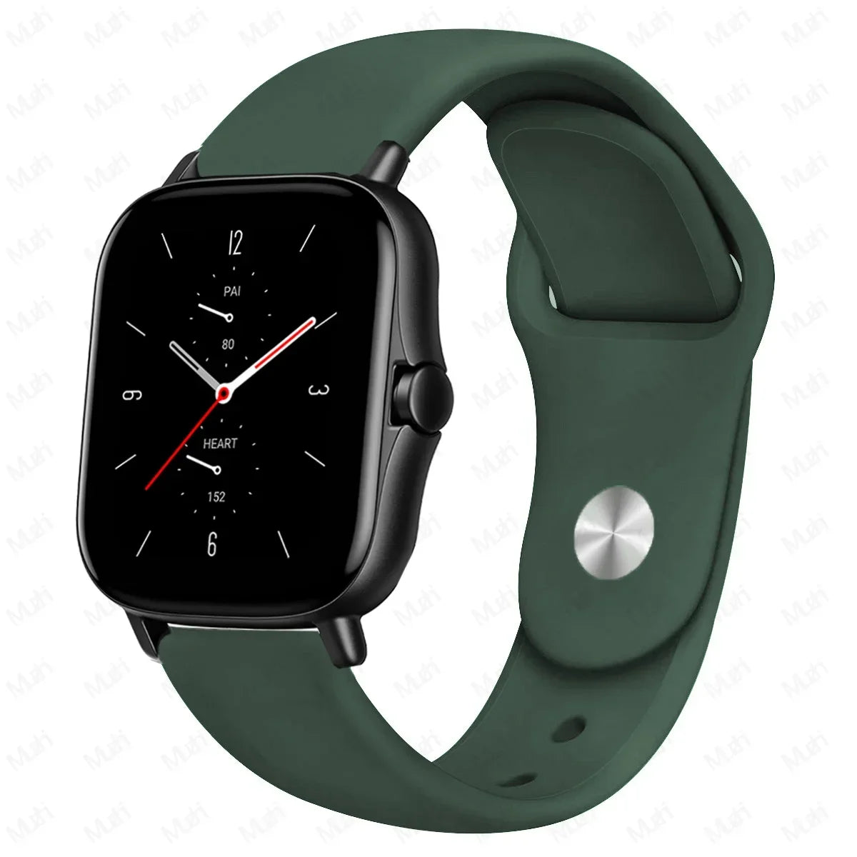 PEO 20mm/22mm silikonklokkerem for Amazfit GTS/GTR - Unisex erstatningsbånd