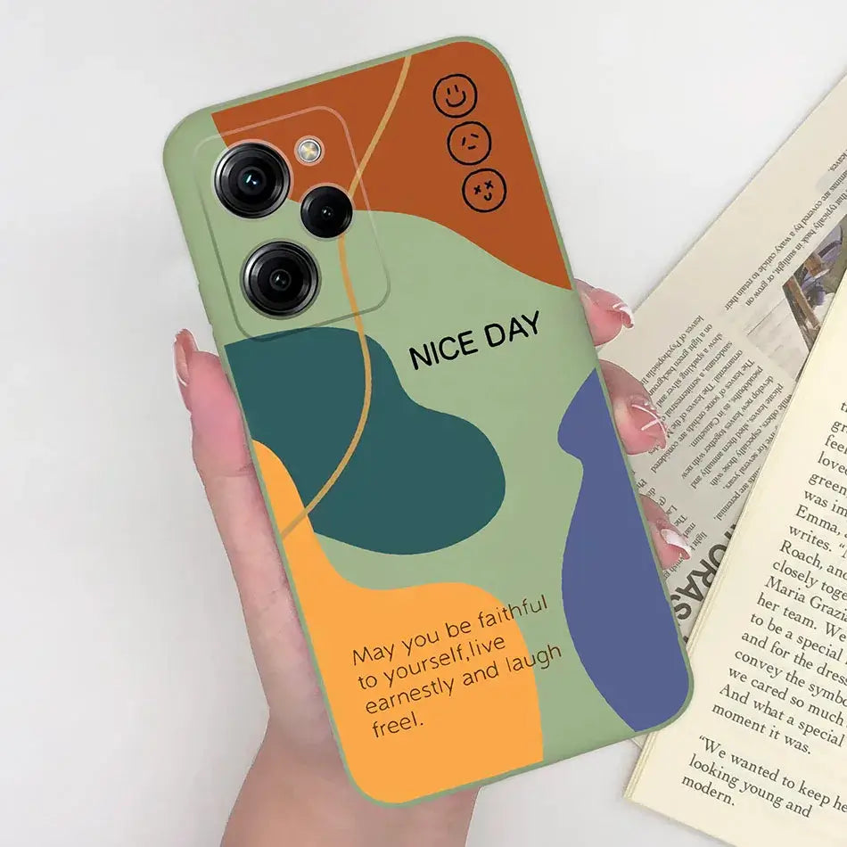 Trendy Silicone Phone Case For Xiaomi Poco X5 Pro 5G