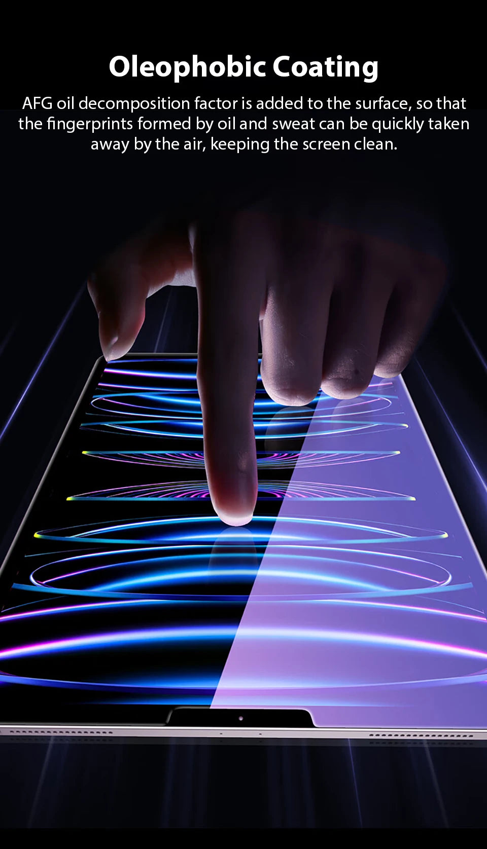 Game Falcon Tempered Glass Screen Protector for iPad Pro & Air