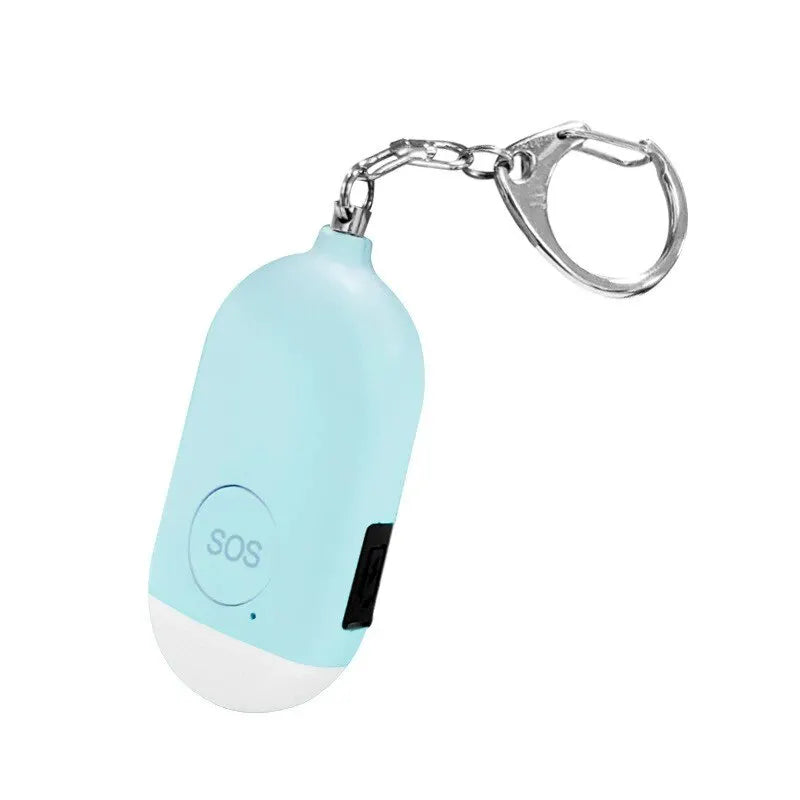 NoEnName Emergency SOS Personal Alarm Keychain - 130dB Alert