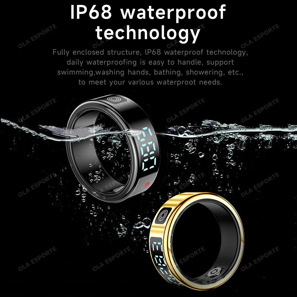 Xiaomi Smart Ring - Waterproof Health Monitor with Gesture Control