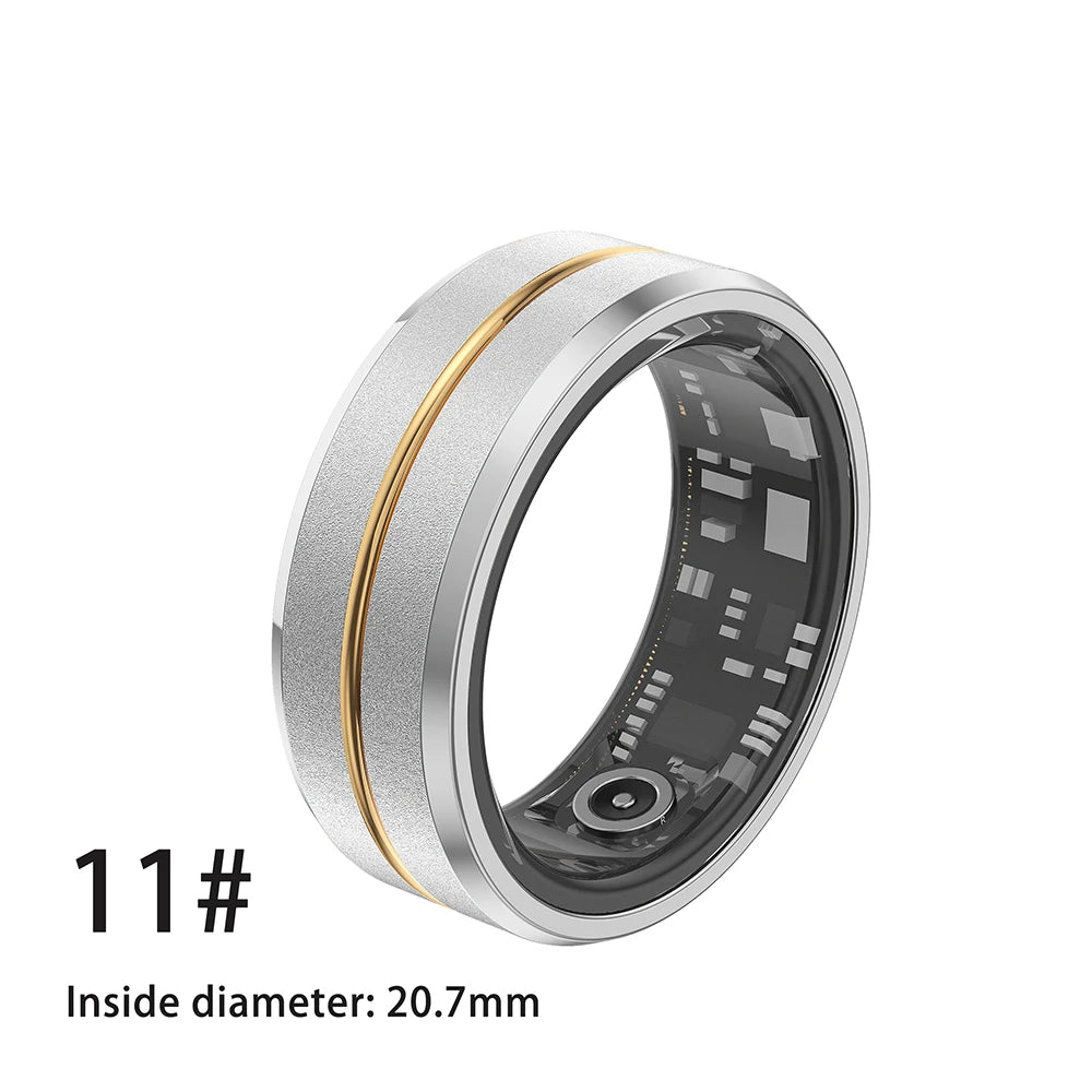 MISIRUN 2024 Smart Ring - Hjerte- og oksygenmonitor