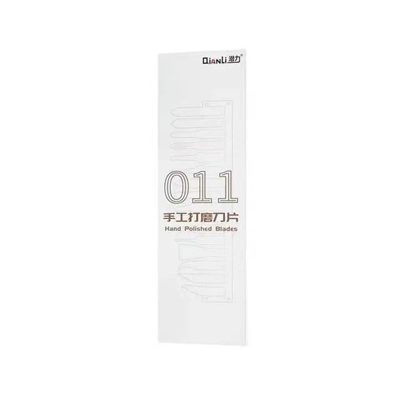 Set di coltelli per la rimozione della colla per CPU IC QIANLI per riparazioni di precisione