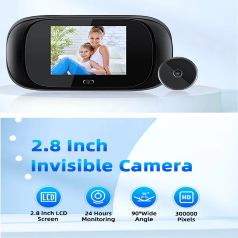 Nooberone 2.8-Inch Digital Door Viewer With Night Vision