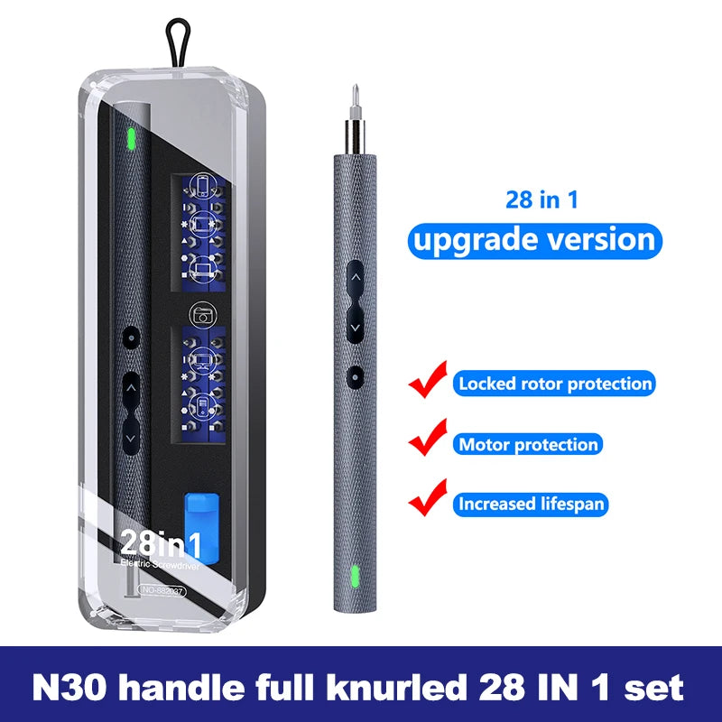 UF·TOOLS 28/62 in 1 Electric Screwdriver Set - Cordless Power Tool