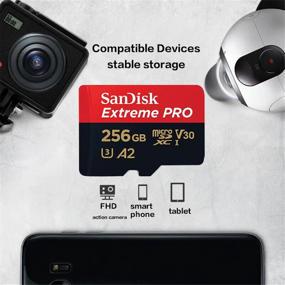 SanDisk Extreme PRO Micro SD Card 200MB/s for 4K Video