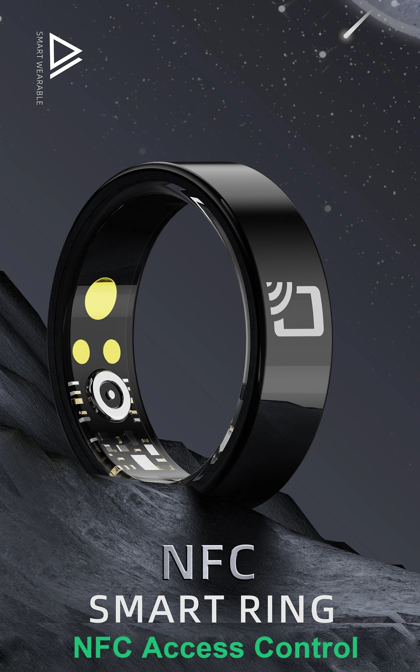 R20 Smart Ring: Vanntett treningssporing og søvnmonitor