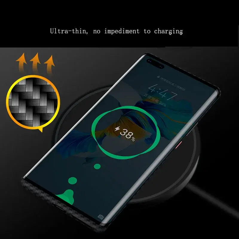 Case for Huawei P60 Pro & P60 Art Carbon Fiber Protection